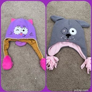 Cat and Dog winter hats (2)
